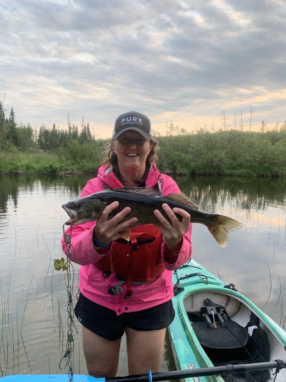 Big Belly Walleye on North Crocker