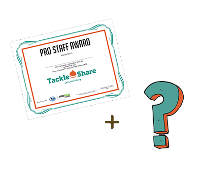 Fish Along with TackleShare - ProStaff Award