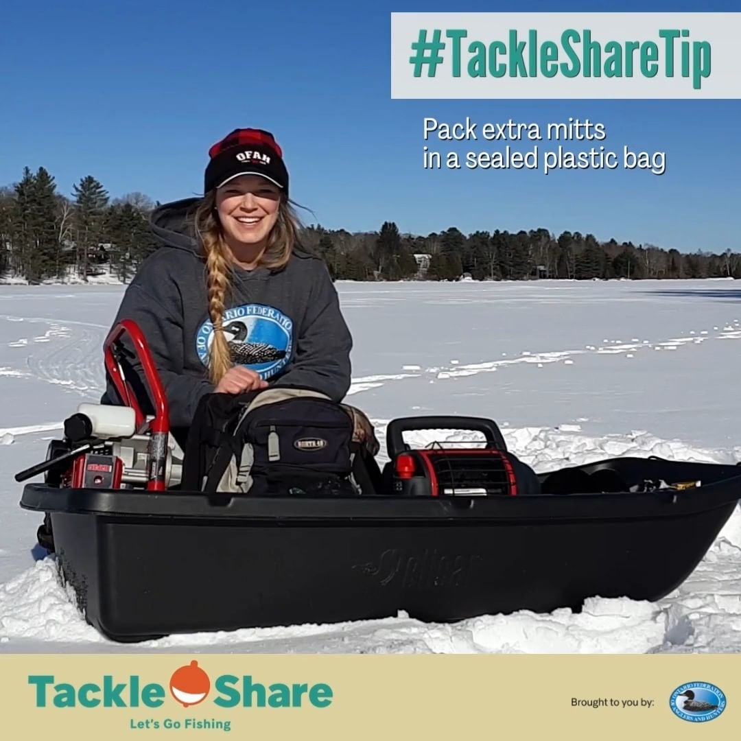 Pack Extra Mitts in Sealed Plastic Bag | TackleShare Tip