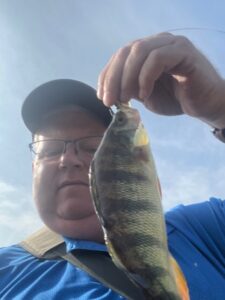 Perch fishing Detroit River